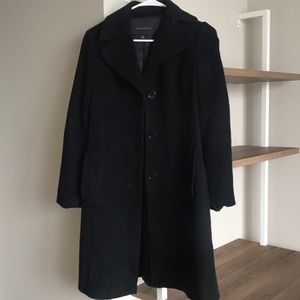 Banana republic black coat